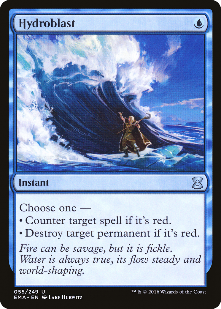 Hydroblast (EMA-055) - Eternal Masters - Premium MTG Single from Wizards of the Coast - Just $0.60! Shop now at Game Crave Tournament Store