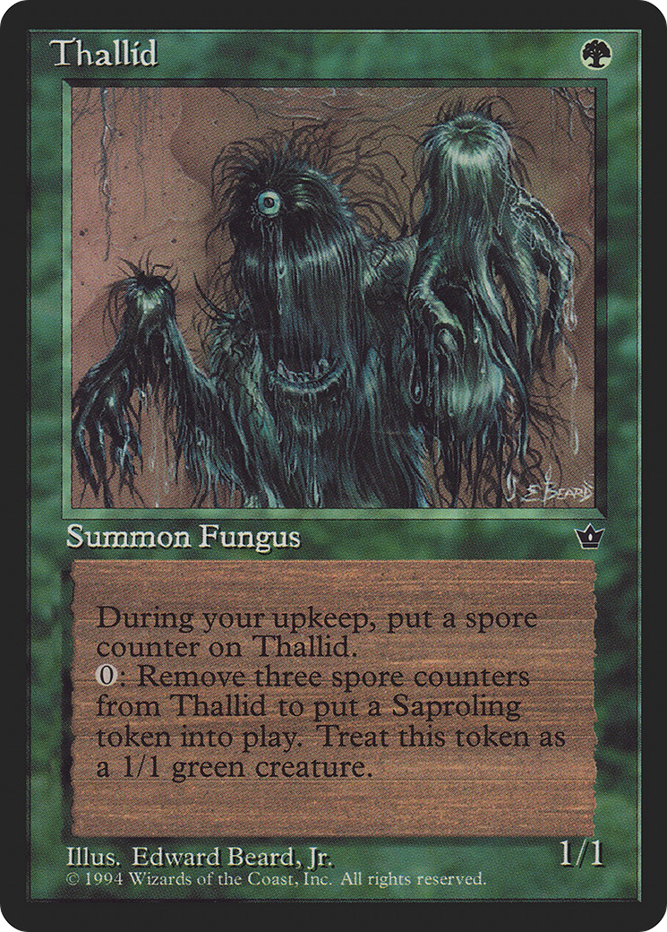 Thallid (FEM-74A) - Fallen Empires - Premium MTG Single from Wizards of the Coast - Just $0.08! Shop now at Game Crave Tournament Store
