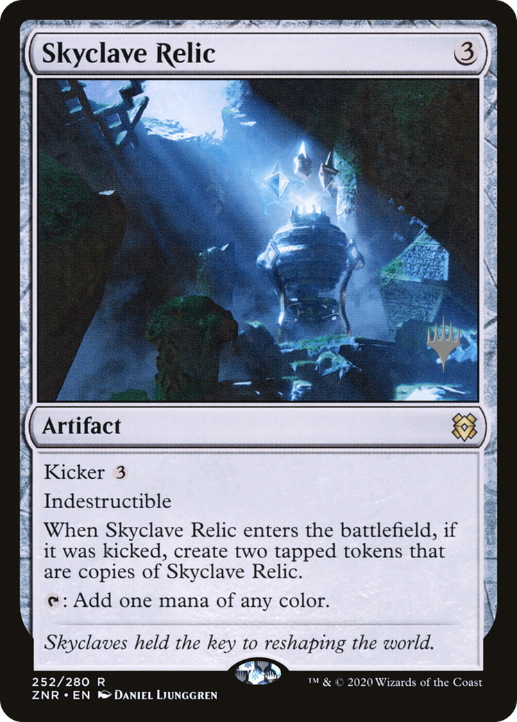 Skyclave Relic (PZNR-252P) - Zendikar Rising Promos - Premium MTG Single from Wizards of the Coast - Just $1! Shop now at Game Crave Tournament Store