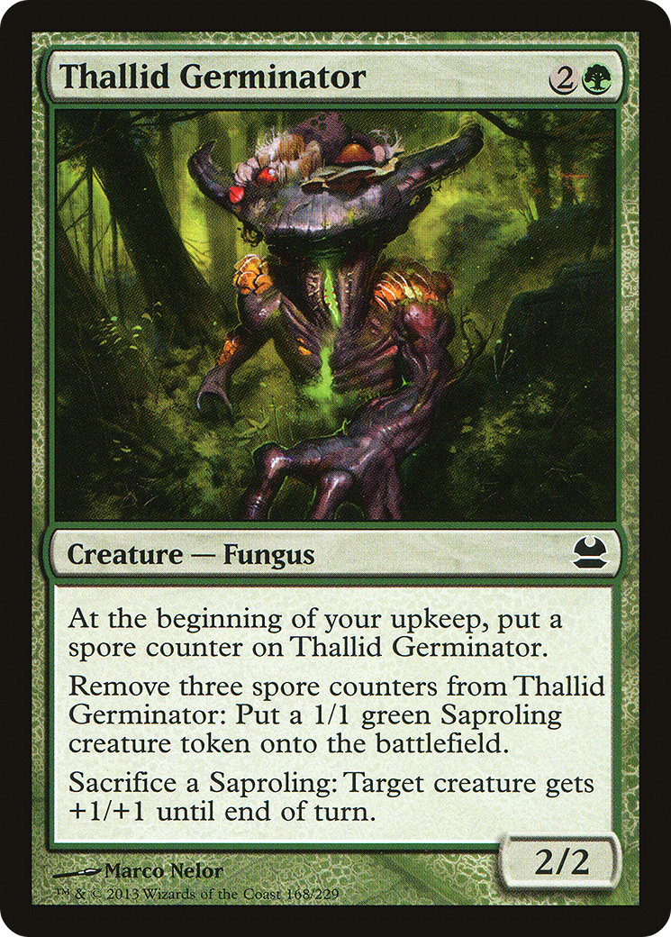 Thallid Germinator (MMA-168) - Modern Masters Foil - Premium MTG Single from Wizards of the Coast - Just $0.50! Shop now at Game Crave Tournament Store