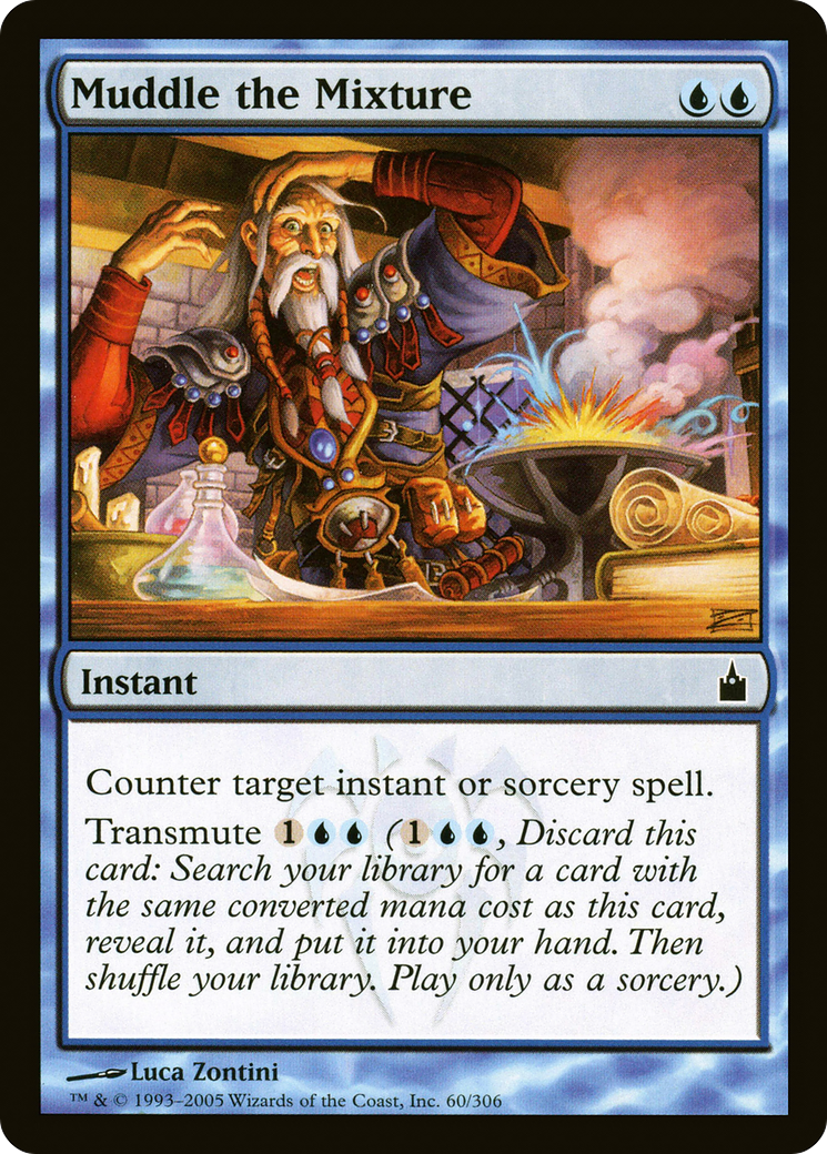 Muddle the Mixture (RAV-060) - Ravnica: City of Guilds Foil - Premium MTG Single from Wizards of the Coast - Just $3.60! Shop now at Game Crave Tournament Store
