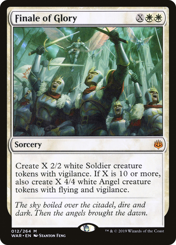 Finale of Glory (WAR-012) - War of the Spark - Premium MTG Single from Wizards of the Coast - Just $0.53! Shop now at Game Crave Tournament Store