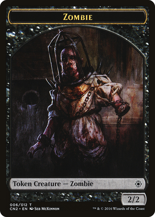 Zombie (TCN2-006) - Conspiracy: Take the Crown Tokens - Premium MTG Single from Wizards of the Coast - Just $0.08! Shop now at Game Crave Tournament Store