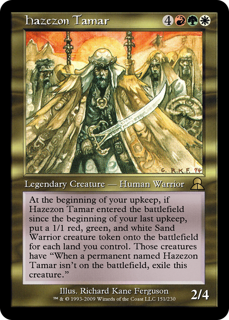 Hazezon Tamar (ME3-151) - Masters Edition III - Premium MTG Single from Wizards of the Coast - Just $0! Shop now at Game Crave Tournament Store