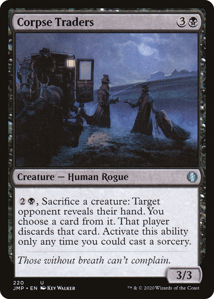 Corpse Traders (JMP-220) - Jumpstart - Premium MTG Single from Wizards of the Coast - Just $0.08! Shop now at Game Crave Tournament Store