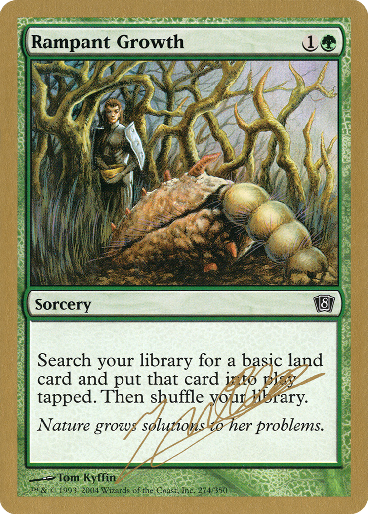 Rampant Growth (WC04-JN274) - World Championship Decks 2004 - Premium MTG Single from Wizards of the Coast - Just $0.22! Shop now at Game Crave Tournament Store