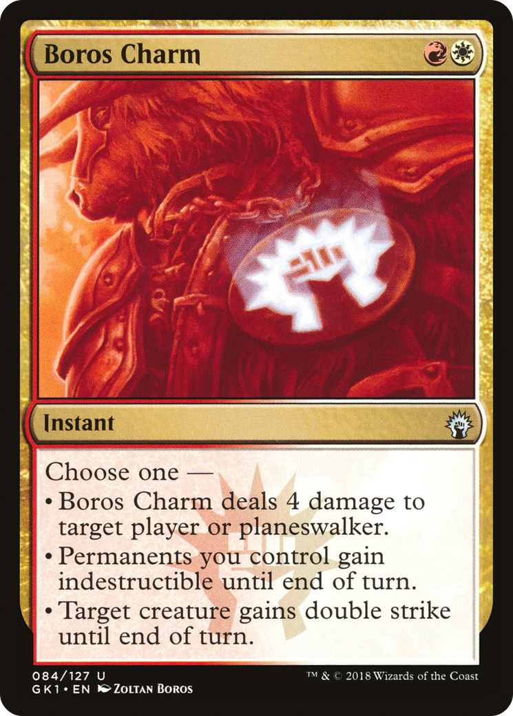 Boros Charm (GK1-084) - GRN Guild Kit - Premium MTG Single from Wizards of the Coast - Just $3.62! Shop now at Game Crave Tournament Store