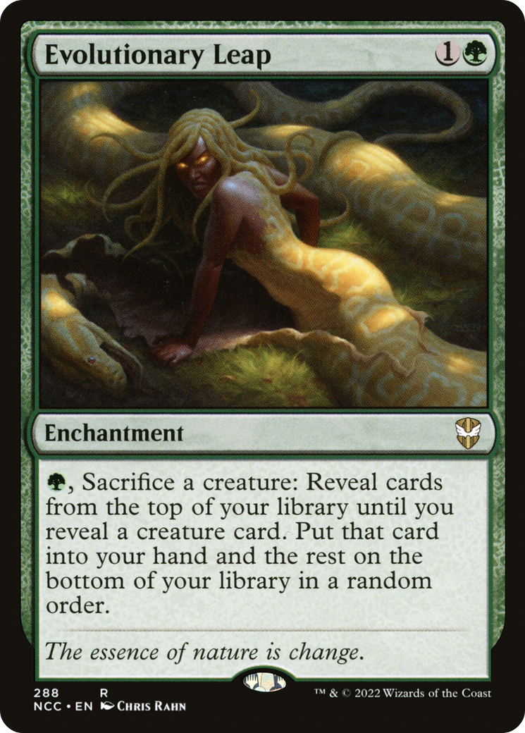 Evolutionary Leap (NCC-288) - New Capenna Commander - Premium MTG Single from Wizards of the Coast - Just $0.33! Shop now at Game Crave Tournament Store