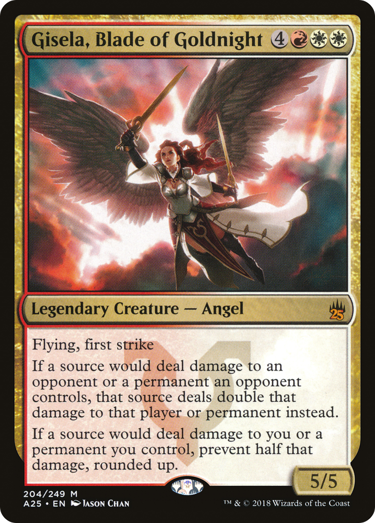 Gisela, Blade of Goldnight (A25-204) - Masters 25 - Premium MTG Single from Wizards of the Coast - Just $1.73! Shop now at Game Crave Tournament Store