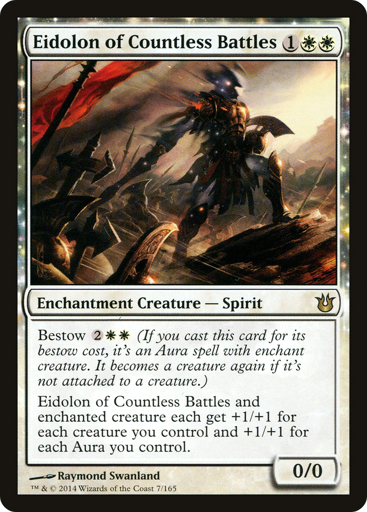 Eidolon of Countless Battles (BNG-007) - Born of the Gods: (nyxtouched) - Premium MTG Single from Wizards of the Coast - Just $0.16! Shop now at Game Crave Tournament Store