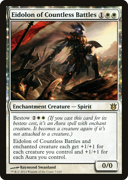 Eidolon of Countless Battles (BNG-007) - Born of the Gods: (nyxtouched) - Premium MTG Single from Wizards of the Coast - Just $0.16! Shop now at Game Crave Tournament Store