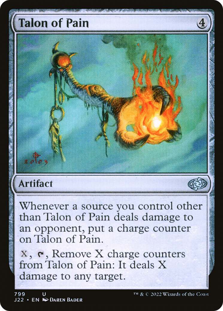 Talon of Pain (J22-799) - Jumpstart 2022 - Premium MTG Single from Wizards of the Coast - Just $0.08! Shop now at Game Crave Tournament Store