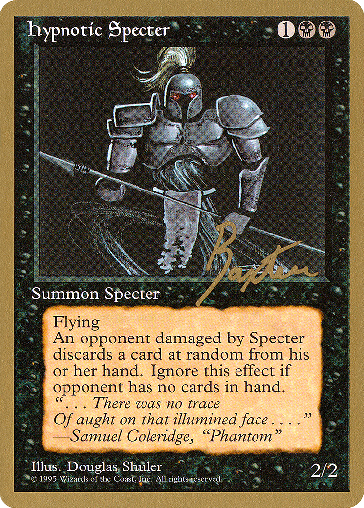 Hypnotic Specter (PTC-GB142) - Pro Tour Collector Set - Premium MTG Single from Wizards of the Coast - Just $1.12! Shop now at Game Crave Tournament Store