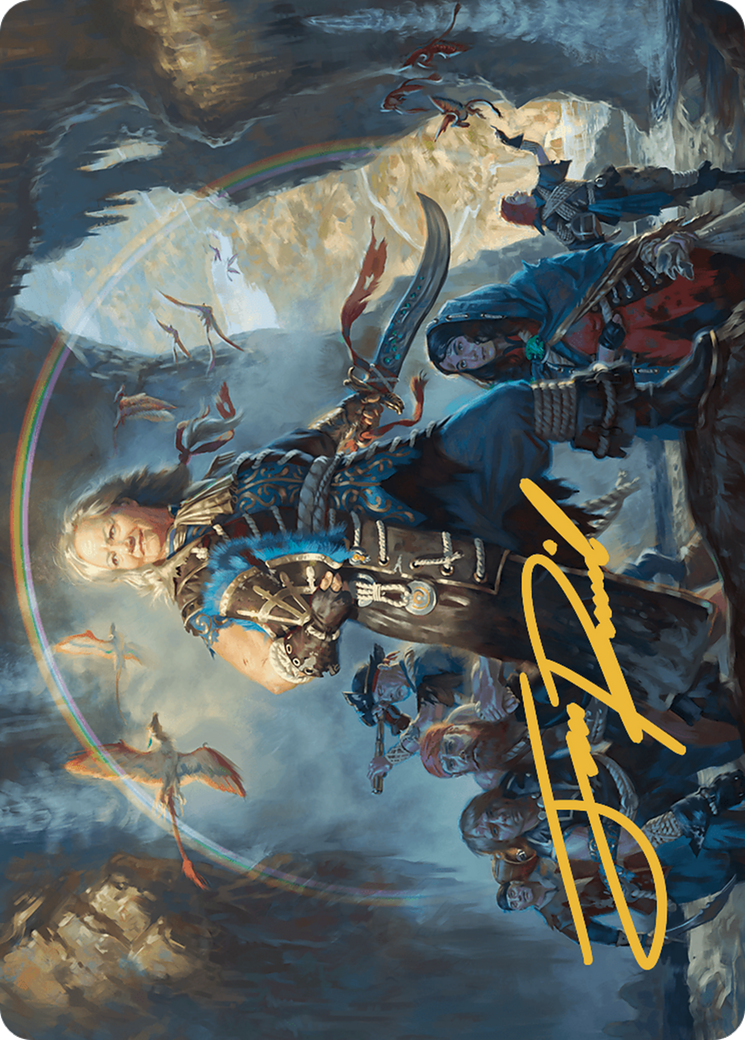 Admiral Brass, Unsinkable // Admiral Brass, Unsinkable (ALCI-069) - The Lost Caverns of Ixalan Art Series (Borderless) Foil - Premium MTG Single from Wizards of the Coast - Just $0! Shop now at Game Crave Tournament Store