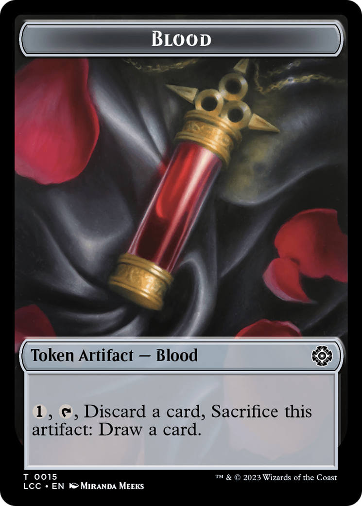 Blood (TLCC-015) - The Lost Caverns of Ixalan Commander Tokens Foil - Premium MTG Single from Wizards of the Coast - Just $0! Shop now at Game Crave Tournament Store