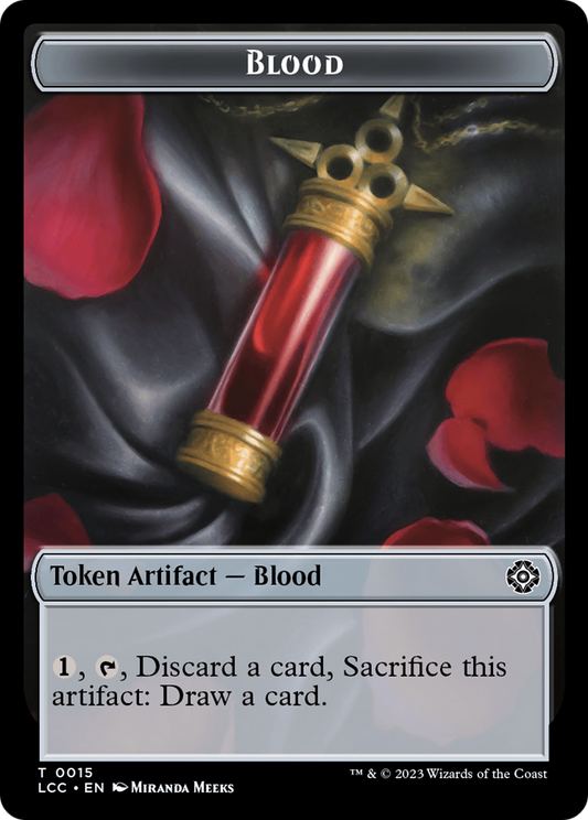 Blood (TLCC-015) - The Lost Caverns of Ixalan Commander Tokens - Premium MTG Single from Wizards of the Coast - Just $0! Shop now at Game Crave Tournament Store