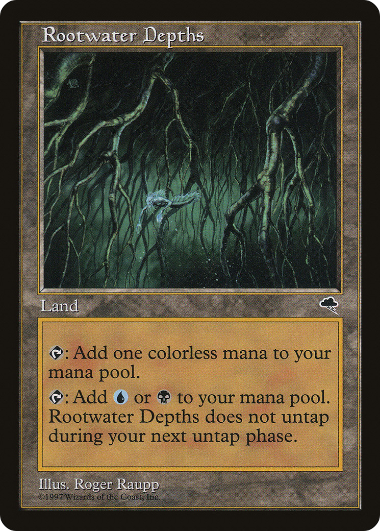 Rootwater Depths (TMP-323) - Tempest - Premium MTG Single from Wizards of the Coast - Just $0.26! Shop now at Game Crave Tournament Store