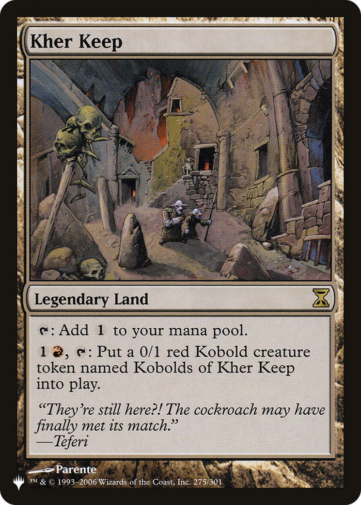 Kher Keep (PLIST-291) - The List - Premium MTG Single from Wizards of the Coast - Just $0.31! Shop now at Game Crave Tournament Store