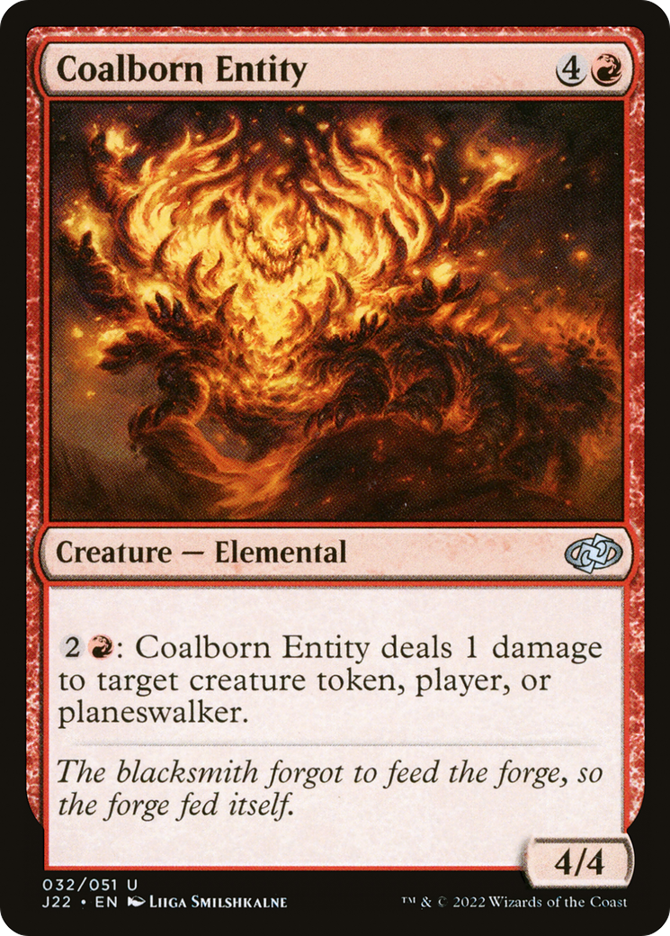 Coalborn Entity (J22-032) - Jumpstart 2022 - Premium MTG Single from Wizards of the Coast - Just $0.25! Shop now at Game Crave Tournament Store