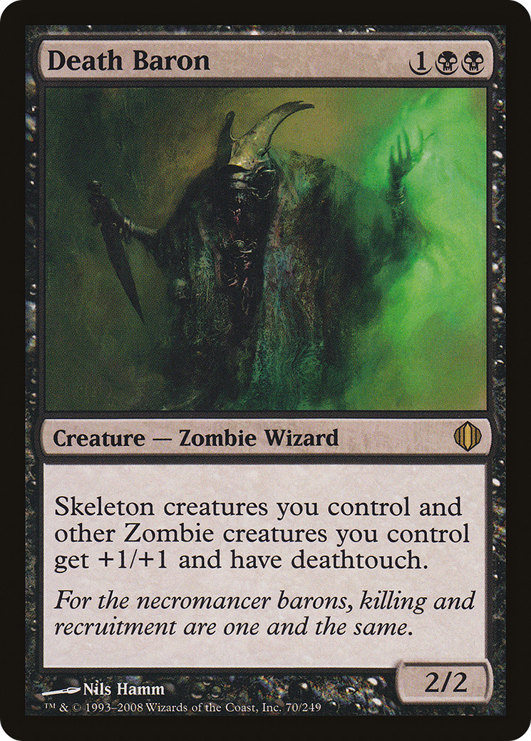 Death Baron (ALA-070) - Shards of Alara Foil - Premium MTG Single from Wizards of the Coast - Just $5.39! Shop now at Game Crave Tournament Store