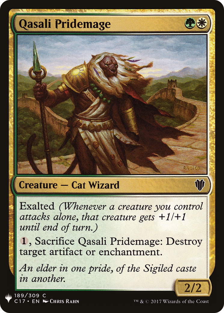 Qasali Pridemage (MB1-1467) - Mystery Booster - Premium MTG Single from Wizards of the Coast - Just $0.08! Shop now at Game Crave Tournament Store