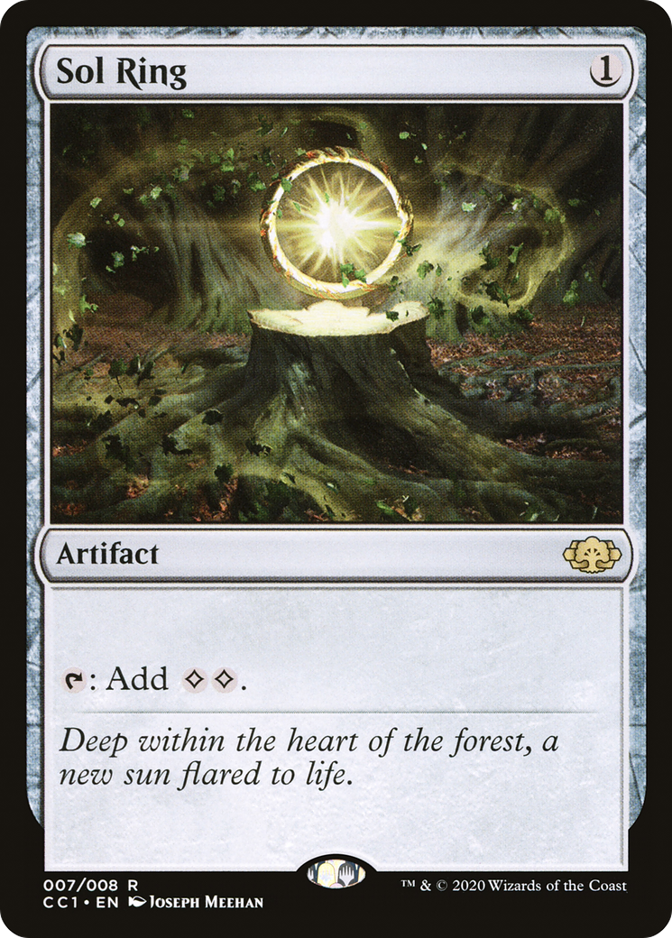 Sol Ring (CC1-007) - Commander Collection: Green - Premium MTG Single from Wizards of the Coast - Just $2.18! Shop now at Game Crave Tournament Store