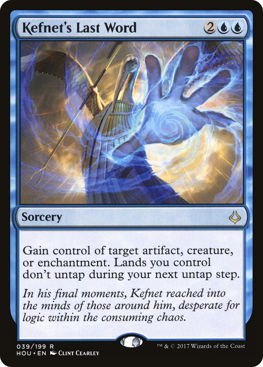 Kefnet's Last Word (HOU-039) - Hour of Devastation - Premium MTG Single from Wizards of the Coast - Just $0.08! Shop now at Game Crave Tournament Store
