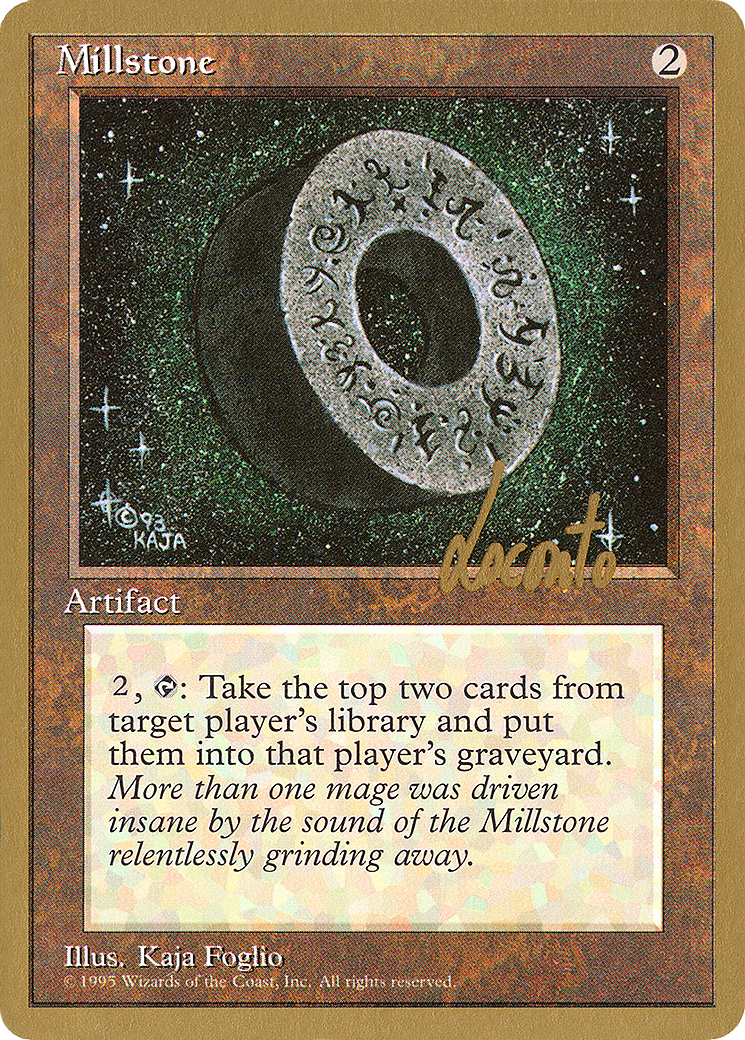 Millstone (PTC-ML336) - Pro Tour Collector Set - Premium MTG Single from Wizards of the Coast - Just $0.25! Shop now at Game Crave Tournament Store