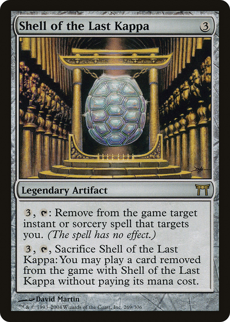 Shell of the Last Kappa (CHK-269) - Champions of Kamigawa Foil - Premium MTG Single from Wizards of the Coast - Just $1.92! Shop now at Game Crave Tournament Store