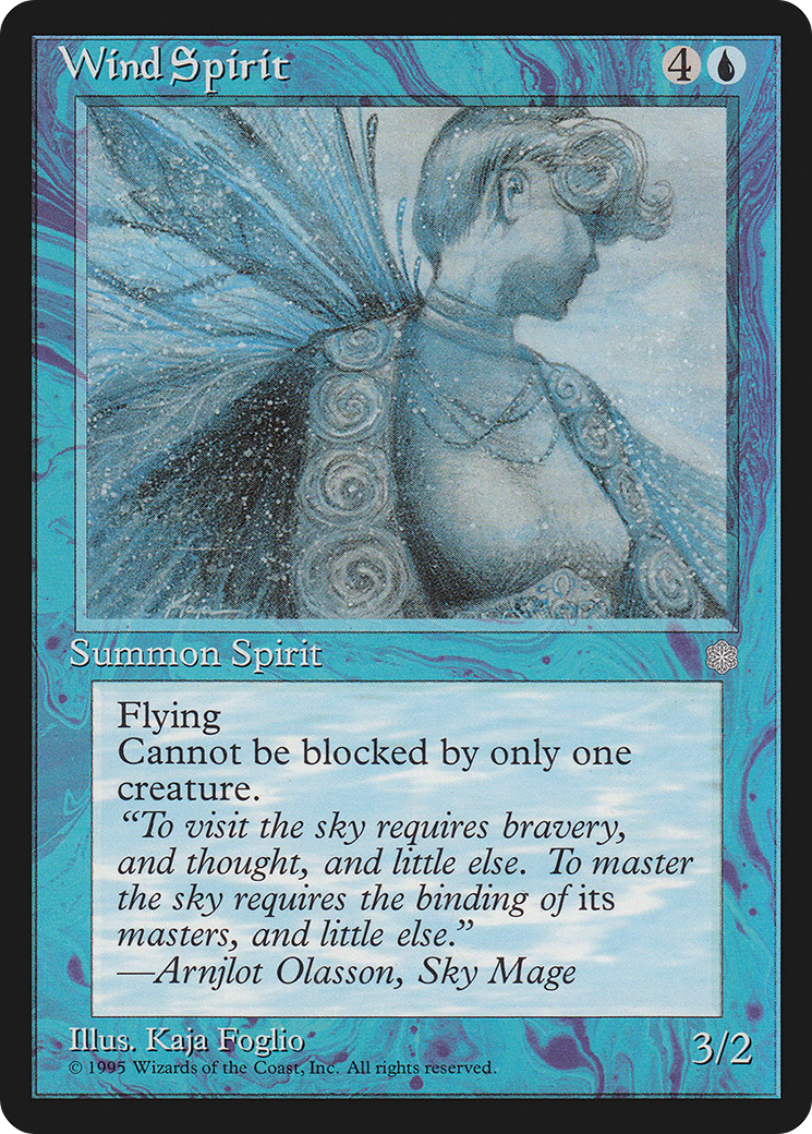 Wind Spirit (ICE-106) - Ice Age - Premium MTG Single from Wizards of the Coast - Just $0.08! Shop now at Game Crave Tournament Store