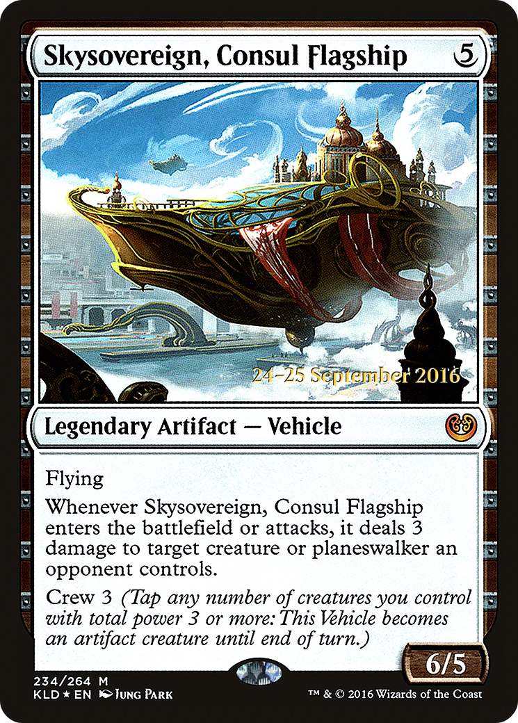 Skysovereign, Consul Flagship (PKLD-234S) - Kaladesh Promos Foil - Premium MTG Single from Wizards of the Coast - Just $5.86! Shop now at Game Crave Tournament Store