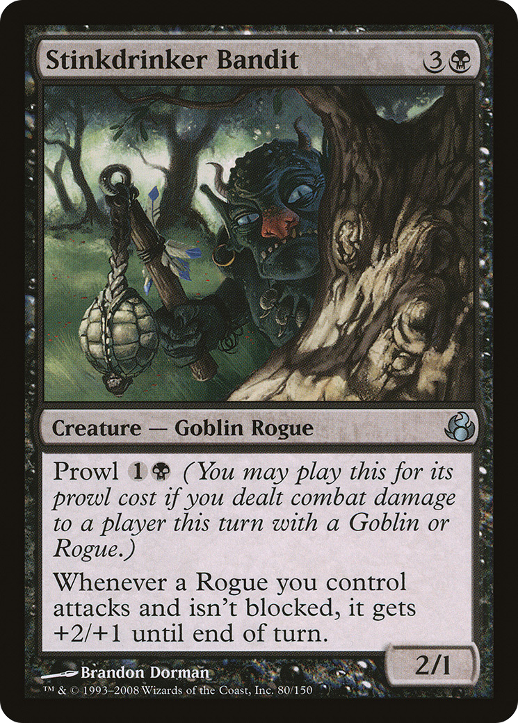 Stinkdrinker Bandit (MOR-080) - Morningtide - Premium MTG Single from Wizards of the Coast - Just $0.08! Shop now at Game Crave Tournament Store
