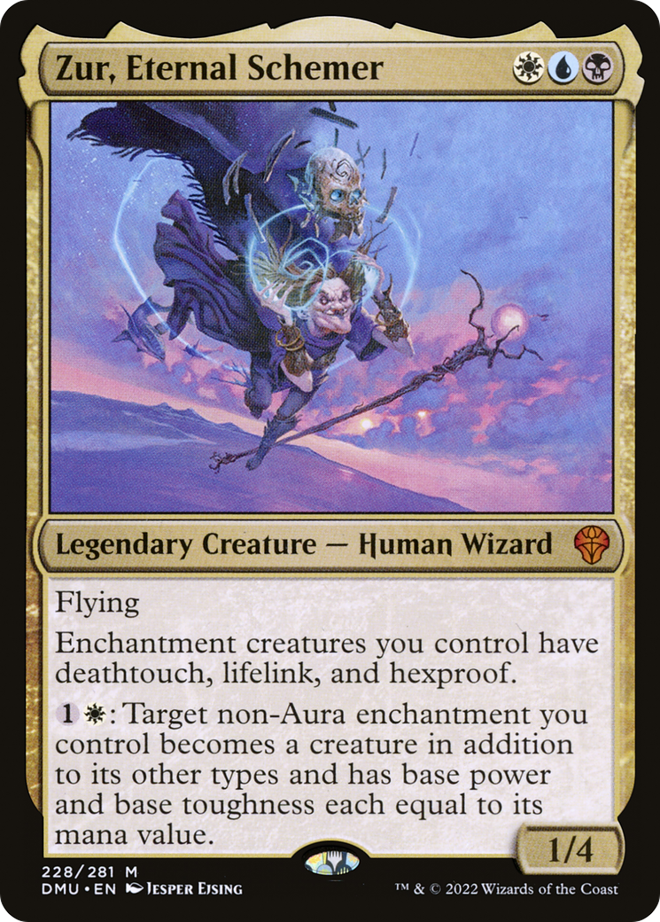 Zur, Eternal Schemer (DMU-228) - Dominaria United - Premium MTG Single from Wizards of the Coast - Just $3.21! Shop now at Game Crave Tournament Store