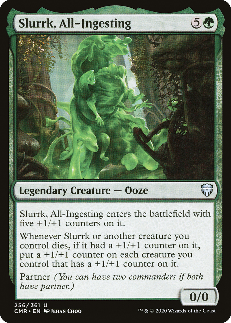 Slurrk, All-Ingesting (CMR-256) - Commander Legends Foil - Premium MTG Single from Wizards of the Coast - Just $0.08! Shop now at Game Crave Tournament Store