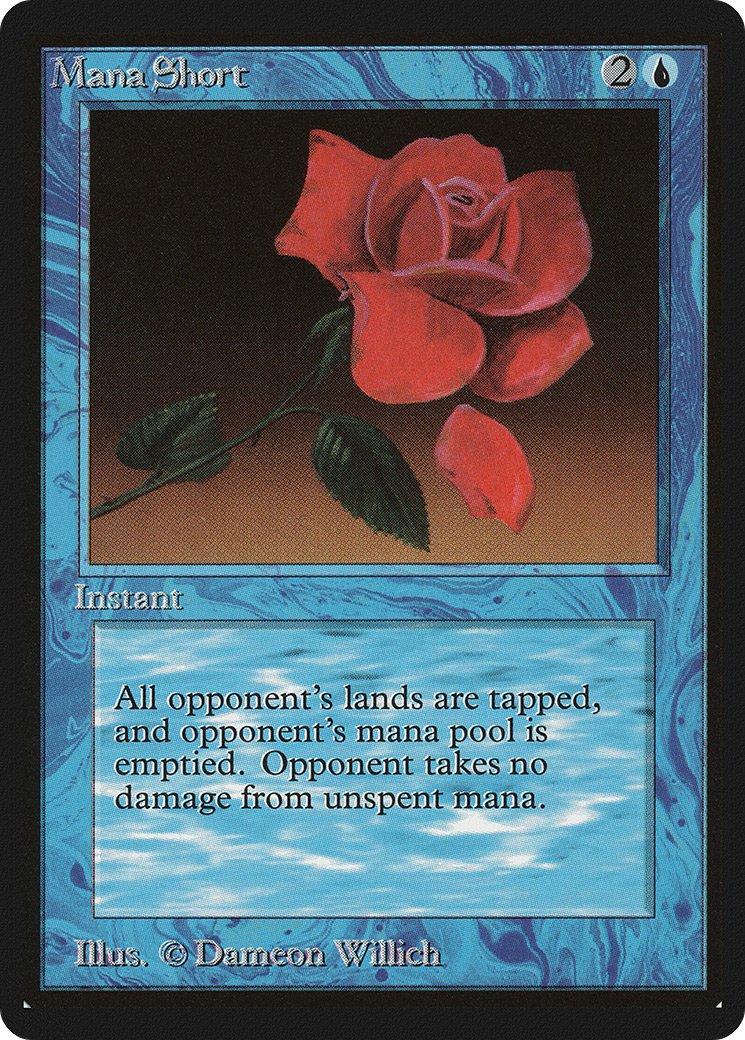 Mana Short (LEB-066) - Limited Edition Beta - Premium MTG Single from Wizards of the Coast - Just $0! Shop now at Game Crave Tournament Store