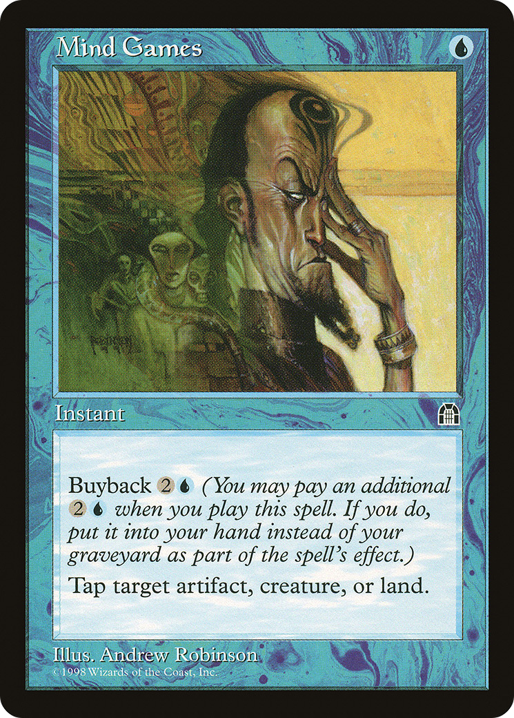 Mind Games (STH-038) - Stronghold - Premium MTG Single from Wizards of the Coast - Just $0.09! Shop now at Game Crave Tournament Store