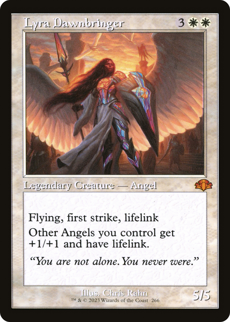 Lyra Dawnbringer (DMR-266) - Dominaria Remastered - Premium MTG Single from Wizards of the Coast - Just $2.90! Shop now at Game Crave Tournament Store