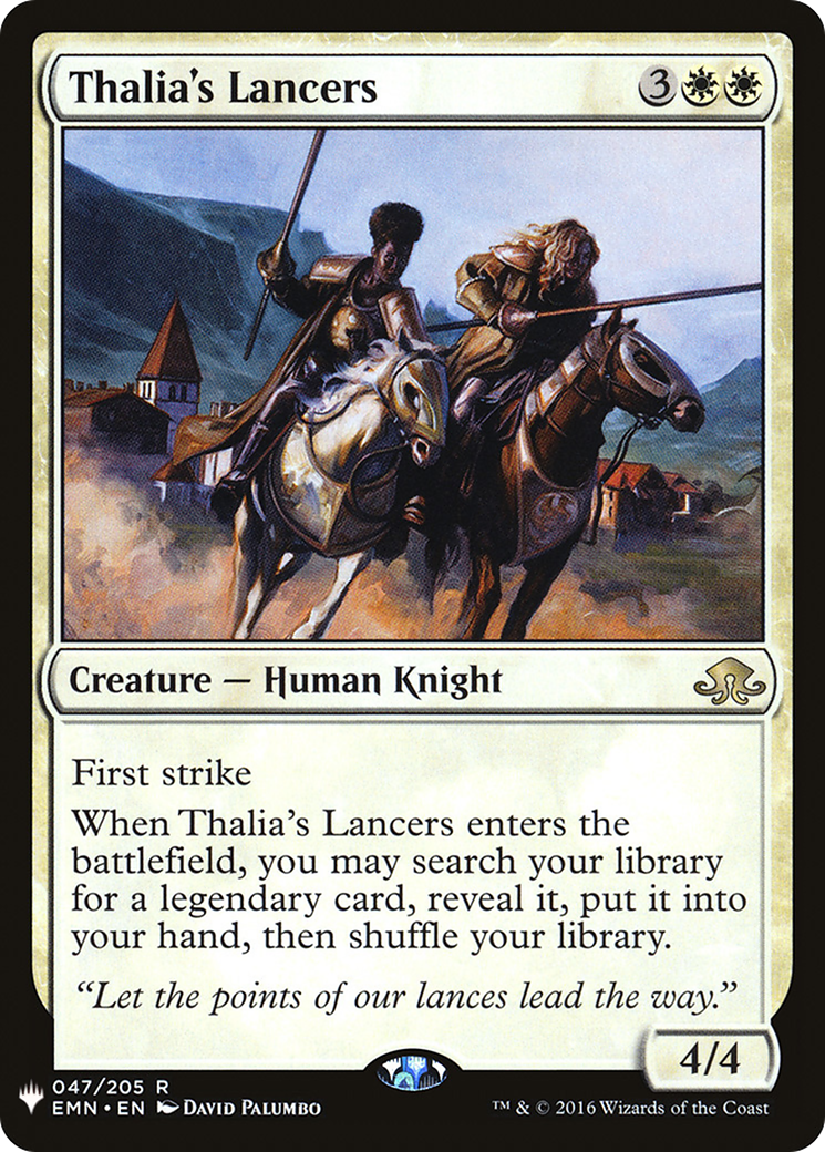 Thalia's Lancers (MB1-259) - Mystery Booster - Premium MTG Single from Wizards of the Coast - Just $0.08! Shop now at Game Crave Tournament Store