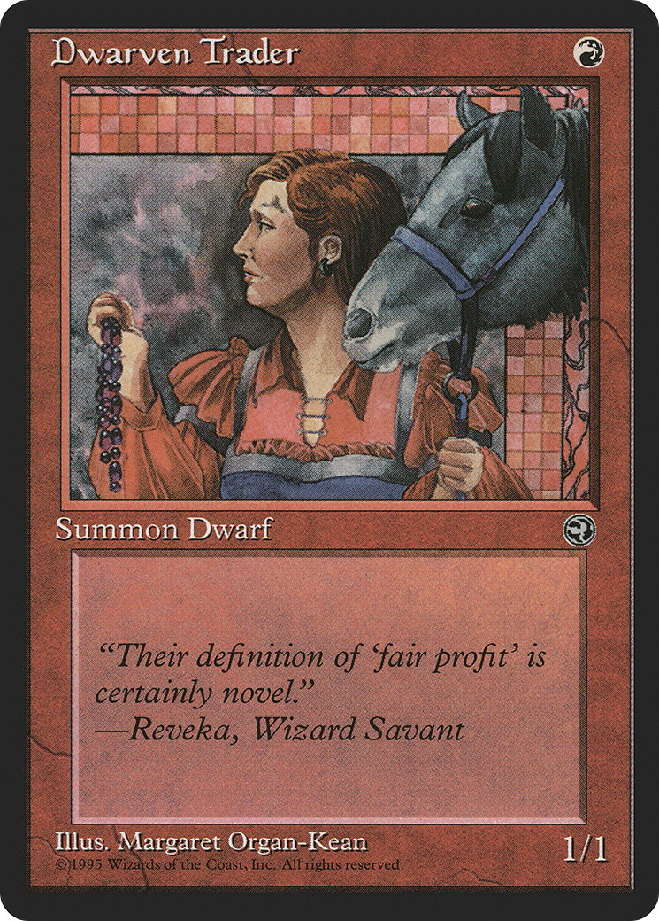 Dwarven Trader (HML-72A) - Homelands - Premium MTG Single from Wizards of the Coast - Just $0.08! Shop now at Game Crave Tournament Store