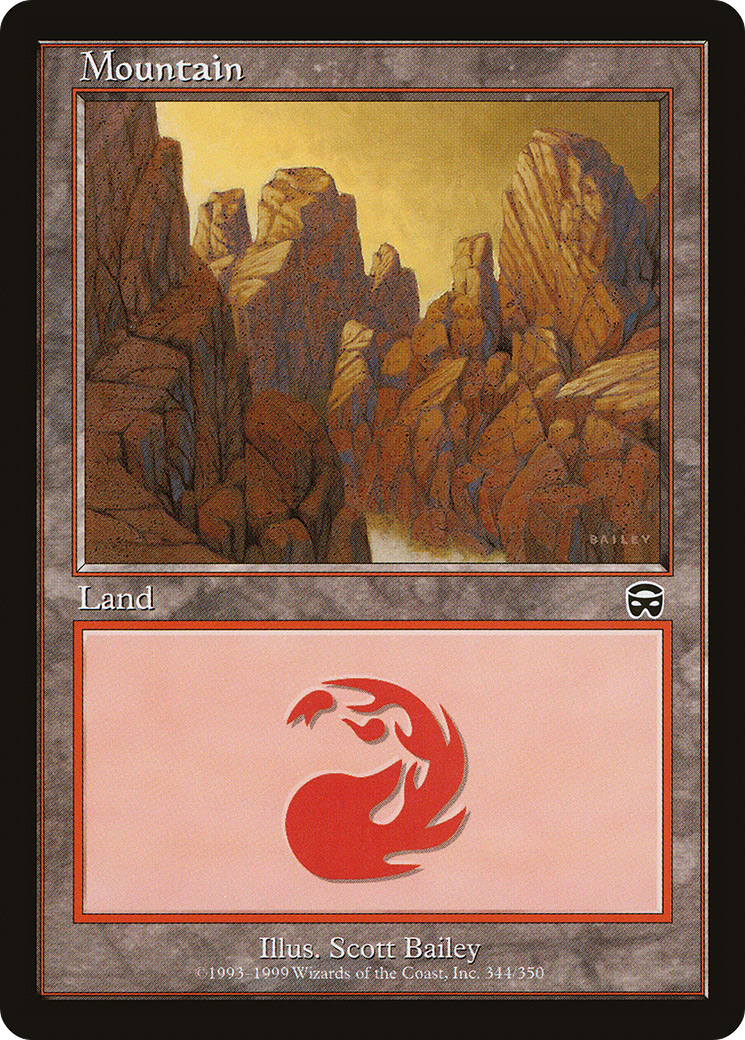 Mountain (MMQ-344) - Mercadian Masques - Premium MTG Single from Wizards of the Coast - Just $0.40! Shop now at Game Crave Tournament Store