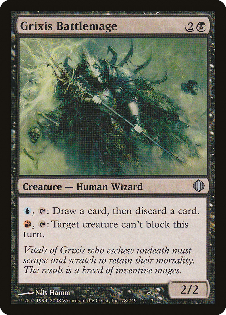 Grixis Battlemage (ALA-078) - Shards of Alara Foil - Premium MTG Single from Wizards of the Coast - Just $0.33! Shop now at Game Crave Tournament Store