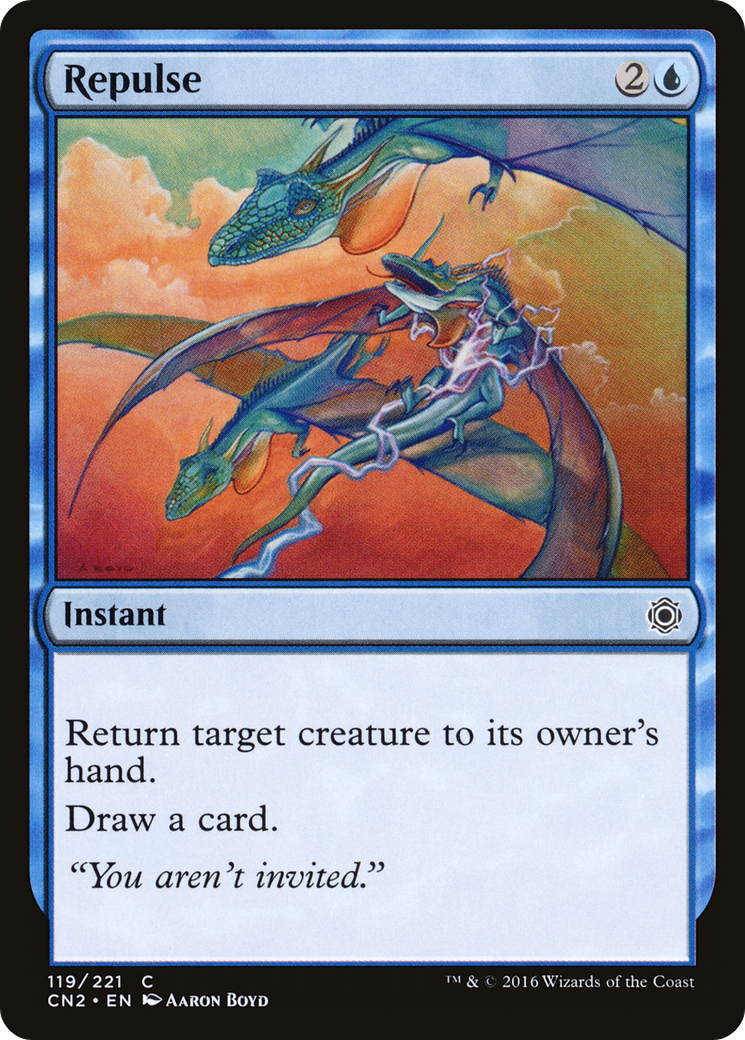 Repulse (CN2-119) - Conspiracy: Take the Crown - Premium MTG Single from Wizards of the Coast - Just $0.08! Shop now at Game Crave Tournament Store