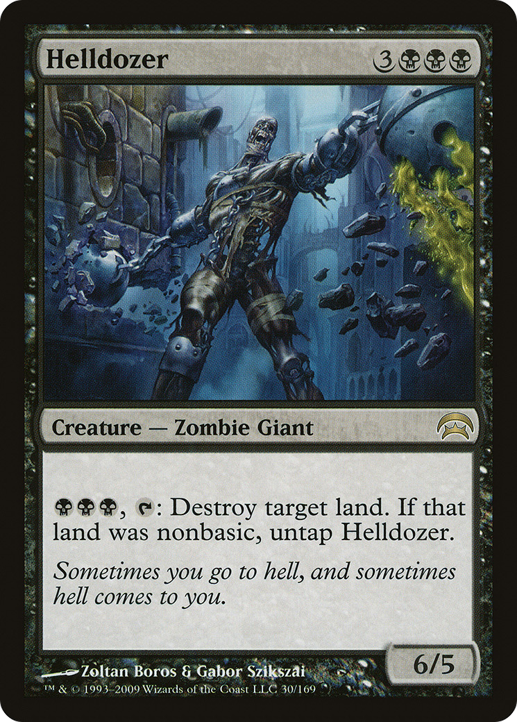 Helldozer (HOP-030) - Planechase - Premium MTG Single from Wizards of the Coast - Just $0.24! Shop now at Game Crave Tournament Store