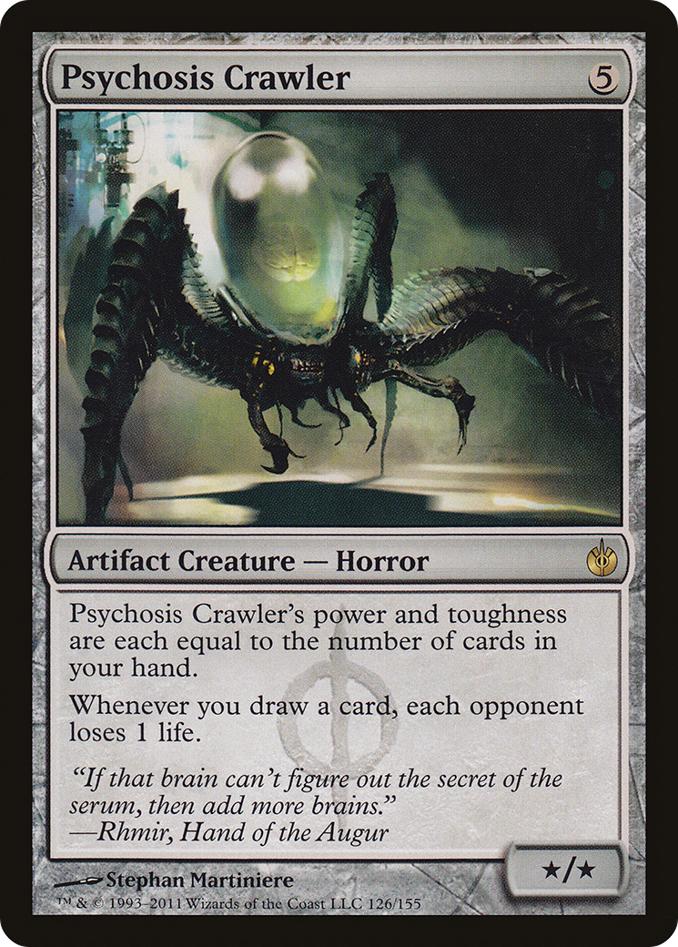 Psychosis Crawler (MBS-126) - Mirrodin Besieged Foil - Premium MTG Single from Wizards of the Coast - Just $0.32! Shop now at Game Crave Tournament Store