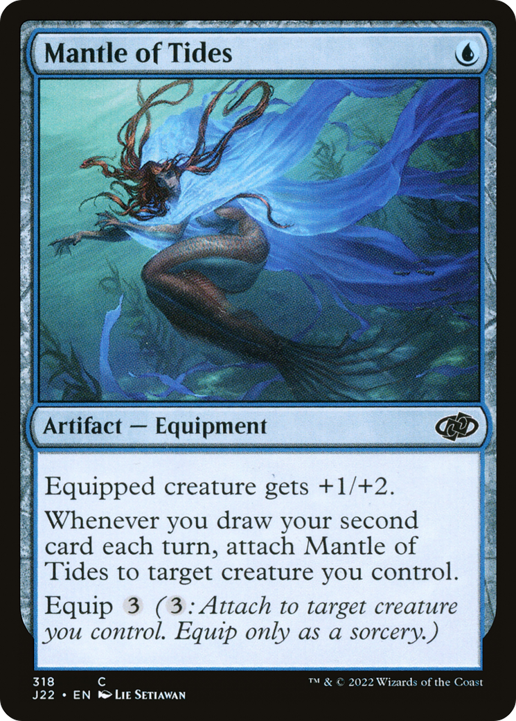Mantle of Tides (J22-318) - Jumpstart 2022 - Premium MTG Single from Wizards of the Coast - Just $0.25! Shop now at Game Crave Tournament Store
