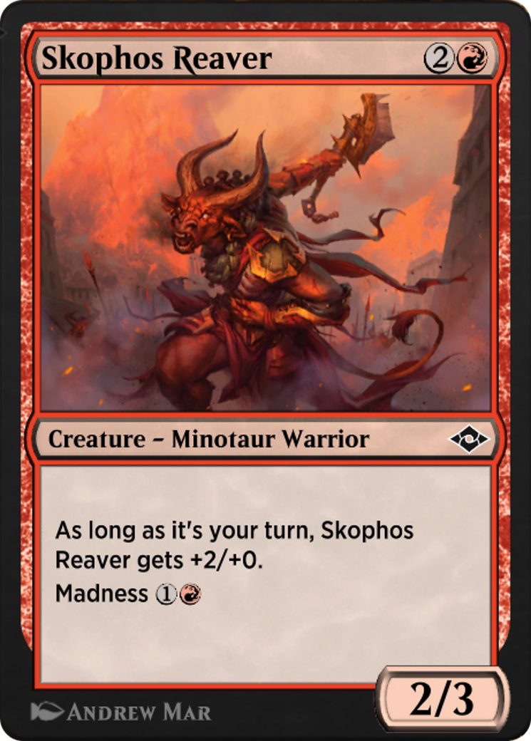 Skophos Reaver (J21-513) - Jumpstart: Historic Horizons - Premium MTG Single from Wizards of the Coast - Just $0! Shop now at Game Crave Tournament Store