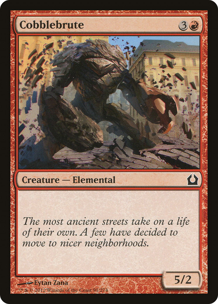 Cobblebrute (RTR-091) - Return to Ravnica - Premium MTG Single from Wizards of the Coast - Just $0.25! Shop now at Game Crave Tournament Store