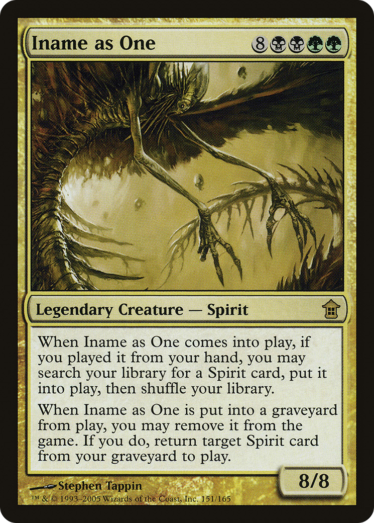 Iname as One (SOK-151) - Saviors of Kamigawa Foil - Premium MTG Single from Wizards of the Coast - Just $11.08! Shop now at Game Crave Tournament Store