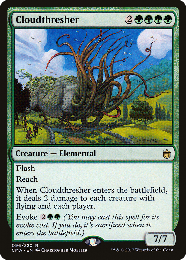 Cloudthresher (CMA-096) - Commander Anthology - Premium MTG Single from Wizards of the Coast - Just $0.08! Shop now at Game Crave Tournament Store