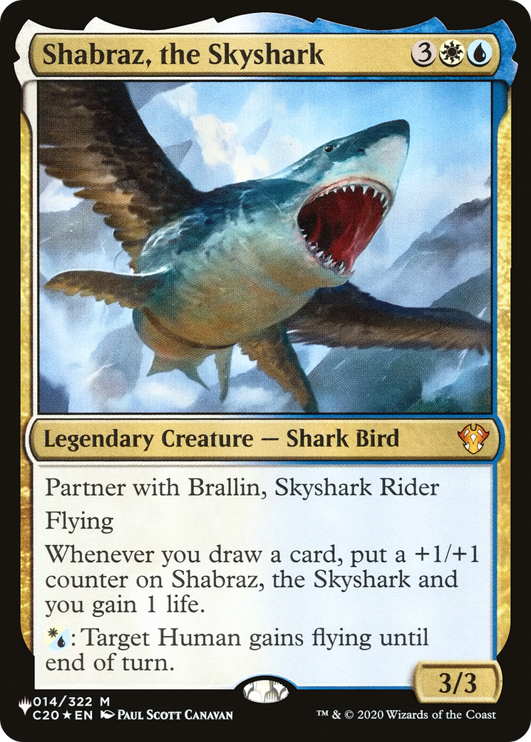 Shabraz, the Skyshark (PLIST-338) - The List - Premium MTG Single from Wizards of the Coast - Just $1.76! Shop now at Game Crave Tournament Store
